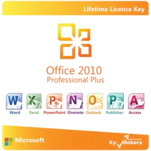 Microsoft Office 2010 Professional Plus - Lifetime Activation, Retail key