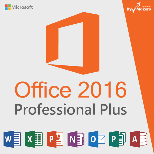 Microsoft Office 2016 Professional Plus product key - Lifetime Activation, Retail key