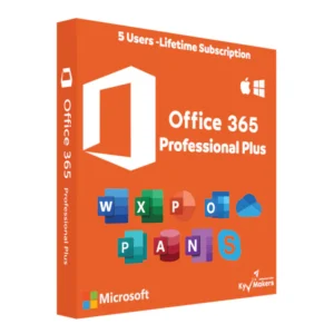 Microsoft Office 365 Professional Plus - Lifetime Subscription for 5 Devices