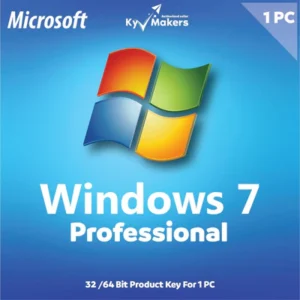 Microsoft Windows 7 Professional Product Key | Lifetime Activation for 1 PC
